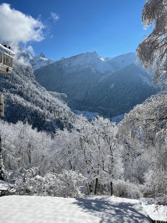 Chalet Rayon De Soleil Gryon Villars Exterior photo