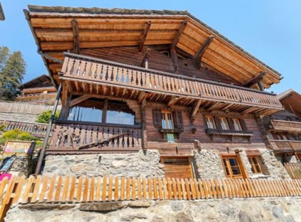 Chalet Rayon De Soleil Gryon Villars Exterior photo