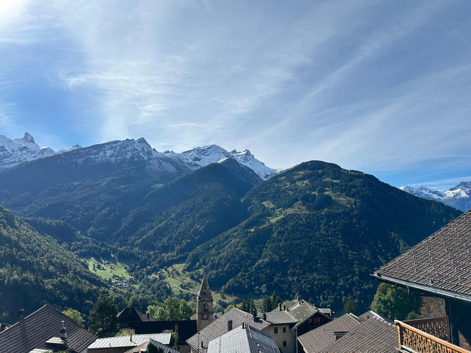 Chalet Rayon De Soleil Gryon Villars Exterior photo