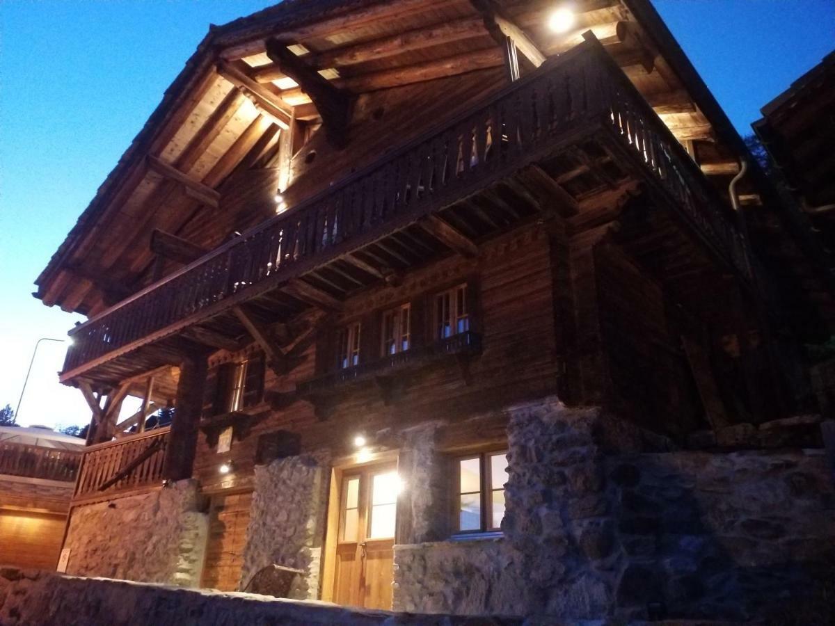 Chalet Rayon De Soleil Gryon Villars Exterior photo